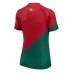 Cheap Portugal Home Football Shirt Women World Cup 2022 Short Sleeve